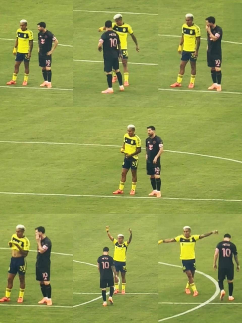 Andy Najar tuvo un momento inolvidable con Messi en la MLS.