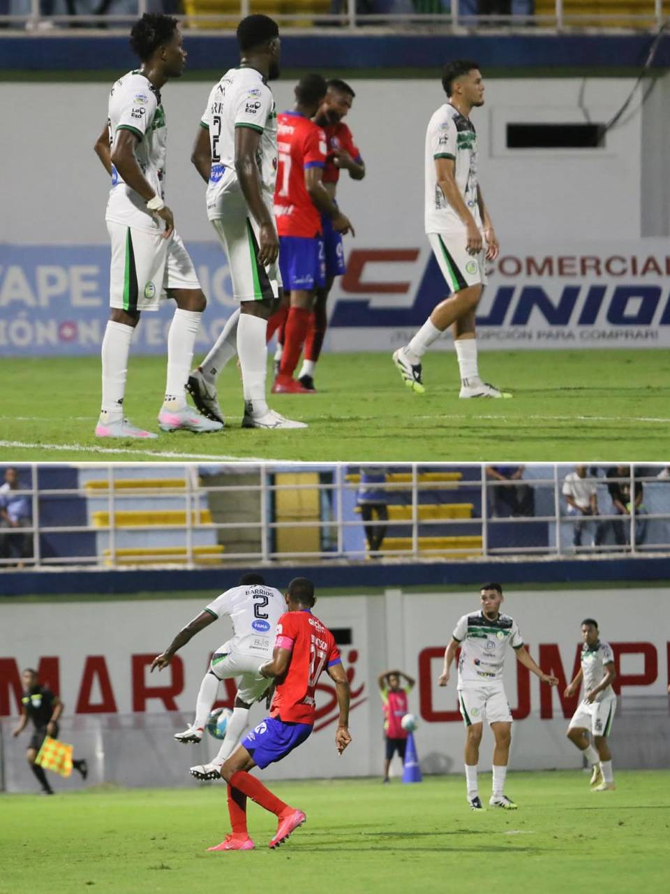 Así fue el autogol de Bryan Barrios para el 0-1 del Olimpia.
