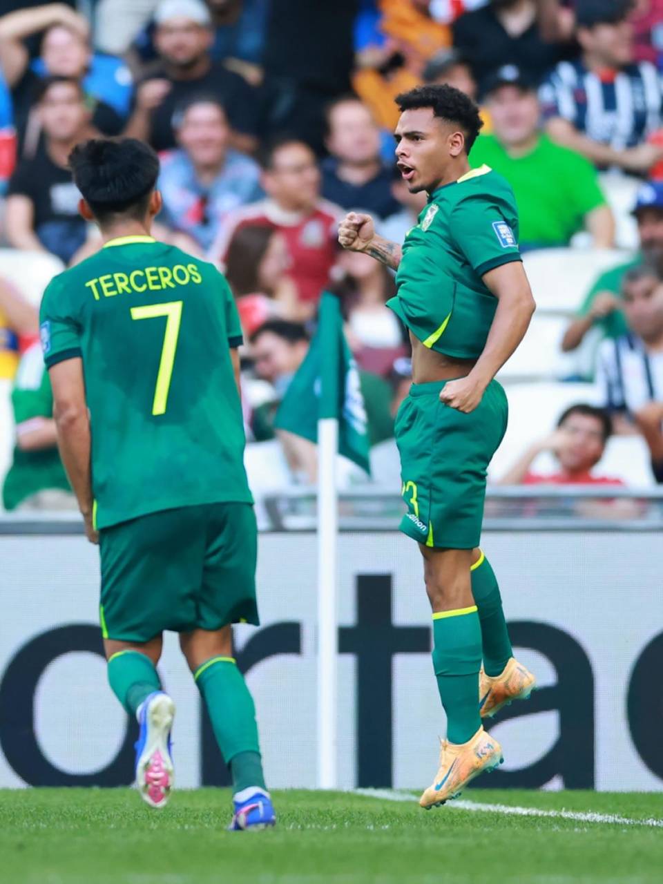 El joven de 18 años Moisés Paniagua anotó el gol del empate de Bolivia.