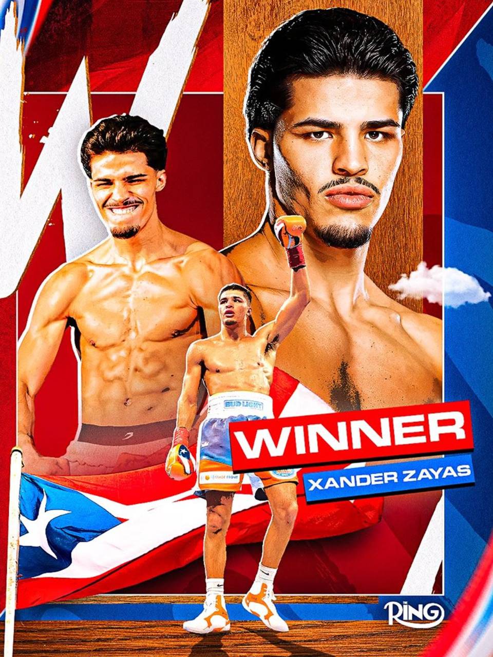 Xander Zayas unificó los títulos mundiales de peso mediano junior de la AMB y la OMB.