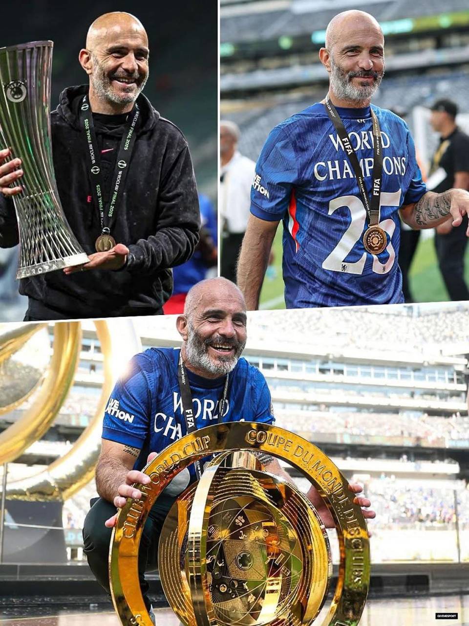 Enzo Maresca ganó dos títulos importantes con el Chelsea.