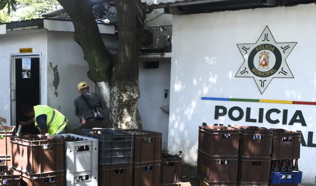 Destruyen bebidas alcohólicas valoradas en más de L90 mil