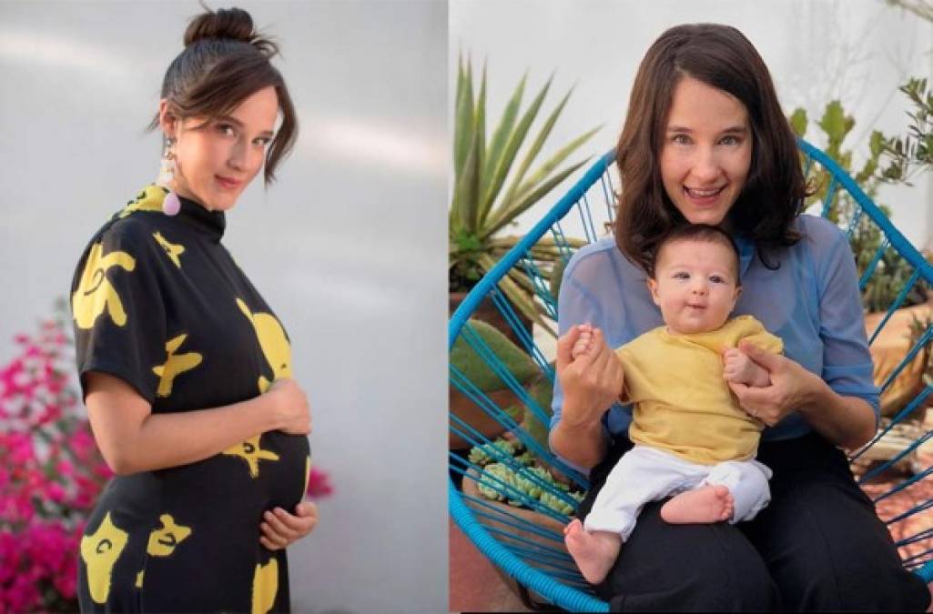 Ximena Sariñana, 34 años.<br/>La cantante mexicana anunció a finales de abril que espera a su segundo hijo al lado de su esposo, Rodrigo Rodríguez, con quien se casó en abril de 2016. Ximena debutó como mamá a principios de 2018, cuando dio la bienvenida a su hija Franca (d), a quien presentó en Instagram en julio de ese año, tres meses después de su nacimiento. <a href='https://www.laprensa.hn/fotogalerias/farandula/1384838-411/georgina-cristiano-se-disfrazan-para-celebrar-cumplea%C3%B1os-hijos' style='color:red;text-decoration:underline' target='_blank'>MIRA: Georgina y Cristiano se disfrazan para celebrar el cumpleaños de Eva y Mateo</a>