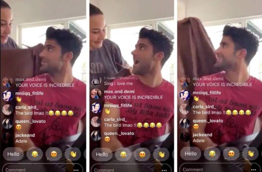 En marzo Lovato reveló su romance con Ehrich accidentalmente tras aparecer en Instagram Live que él estaba haciendo con sus fans, confirmando que estaban pasando tiempo juntos durante la cuarentena.