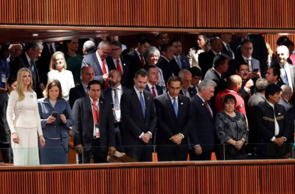 La toma de posesión de Andrés Manuel López Obrador ha reunido a grandes personalidades a pesar de coincidir con la cumbre del G20 en Argentina.