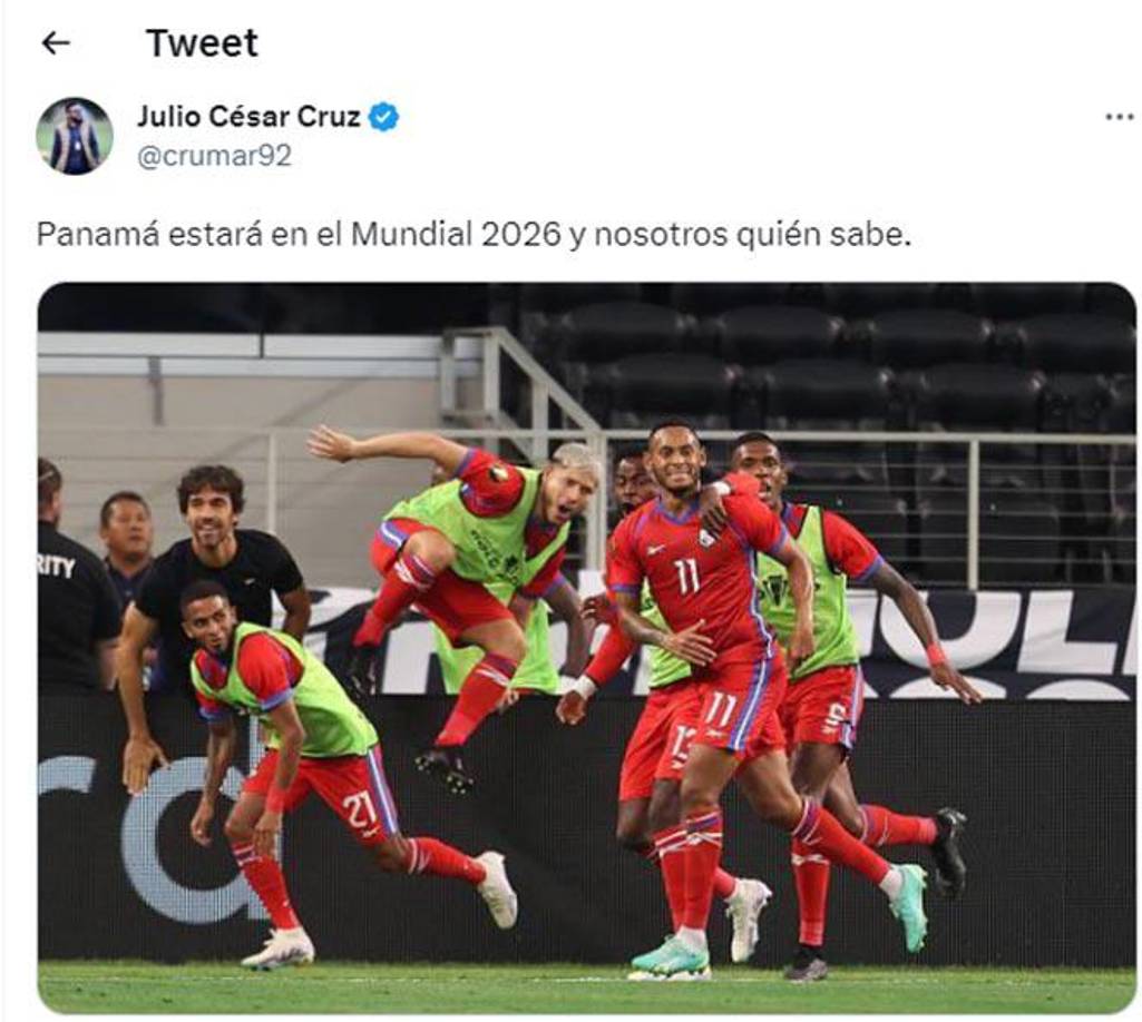 El periodista hondureño Julio Cruz: “Panamá estará en el Mundial 2026 y nosotros quién sabe.”