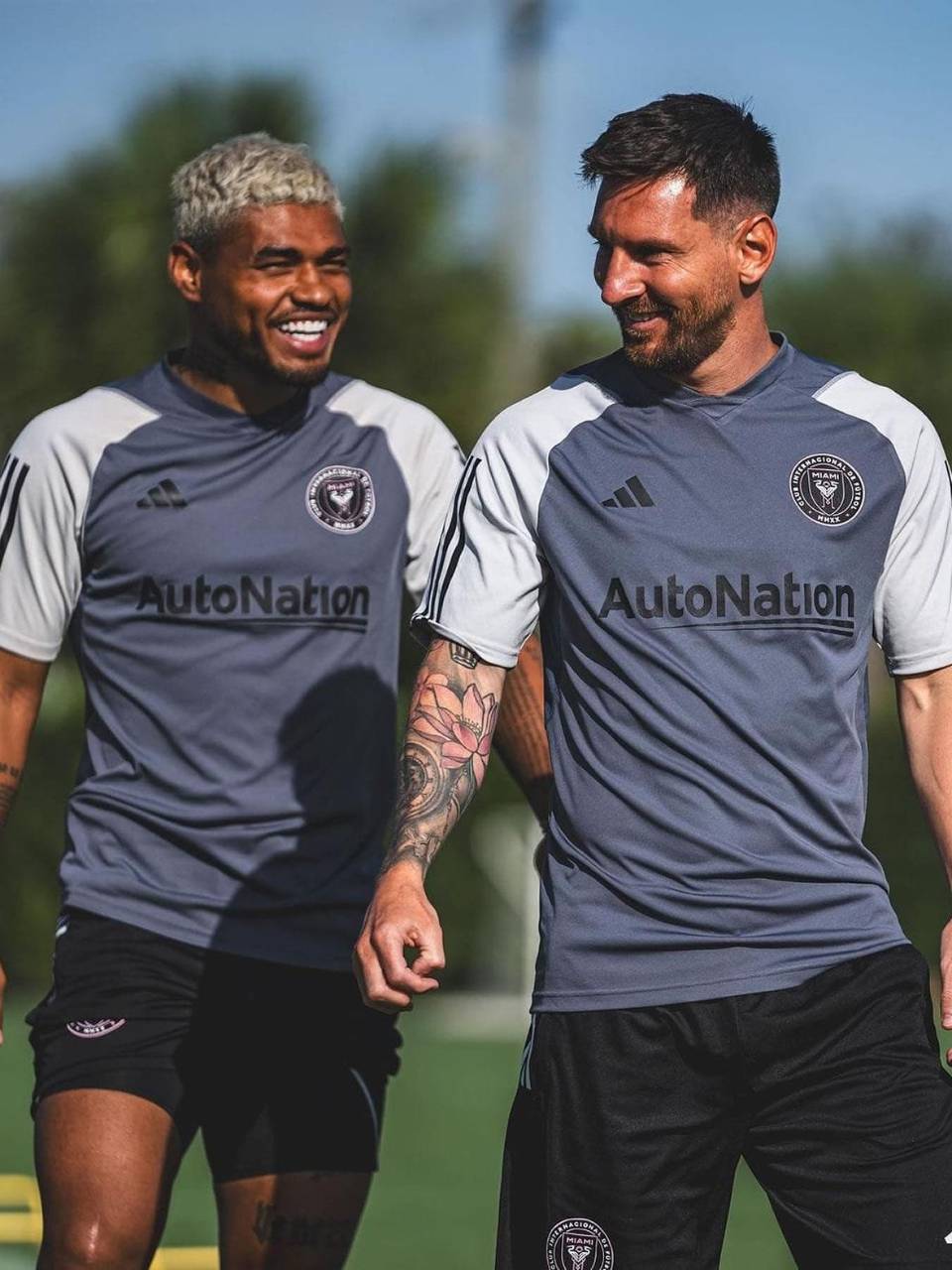 Josef Martínez y Leo Messi compartieron vestuario en el Inter Miami durante un año.