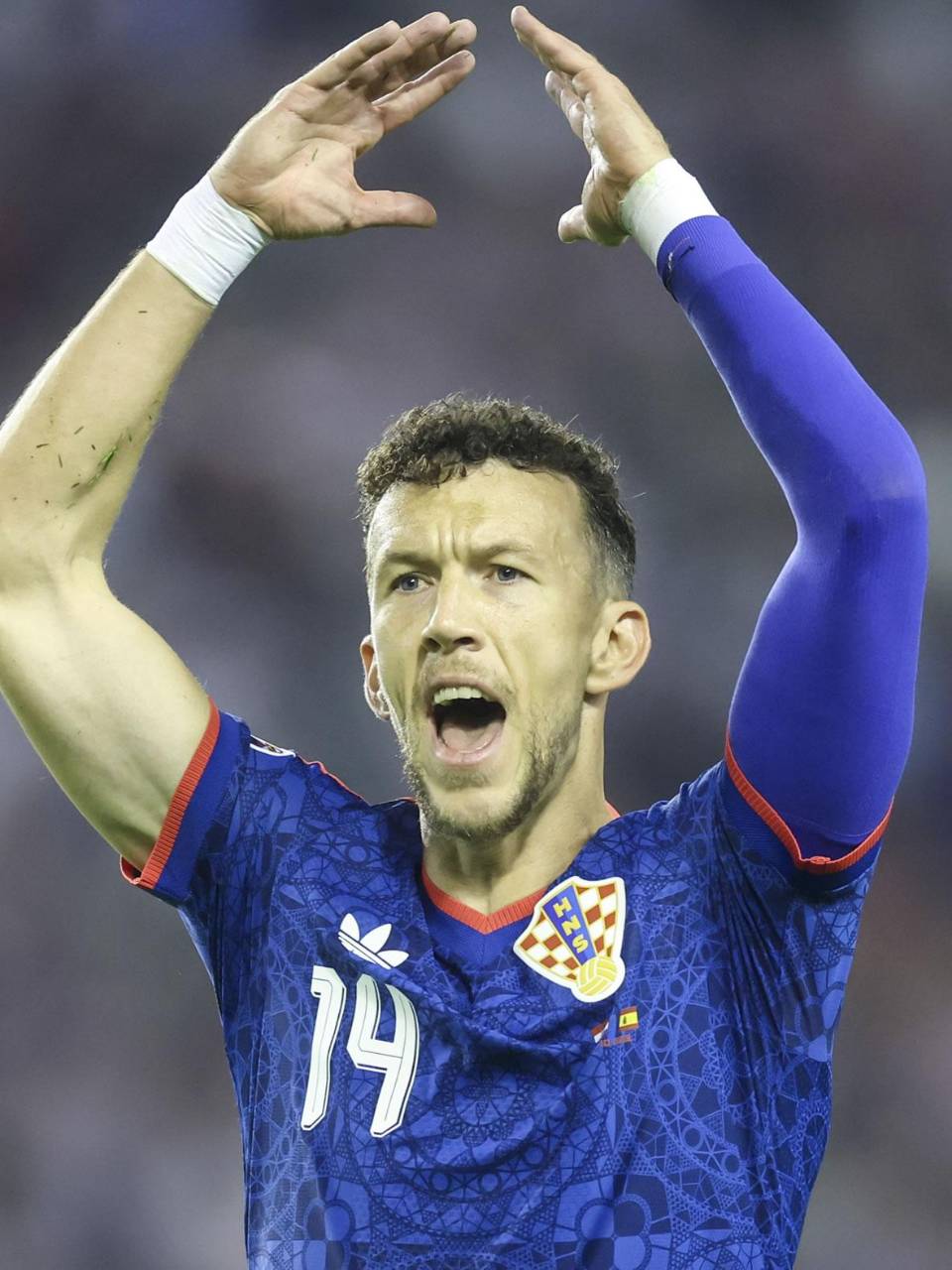 Ivan Perisic anotó el gol que adelantó a Croacia frente a España.