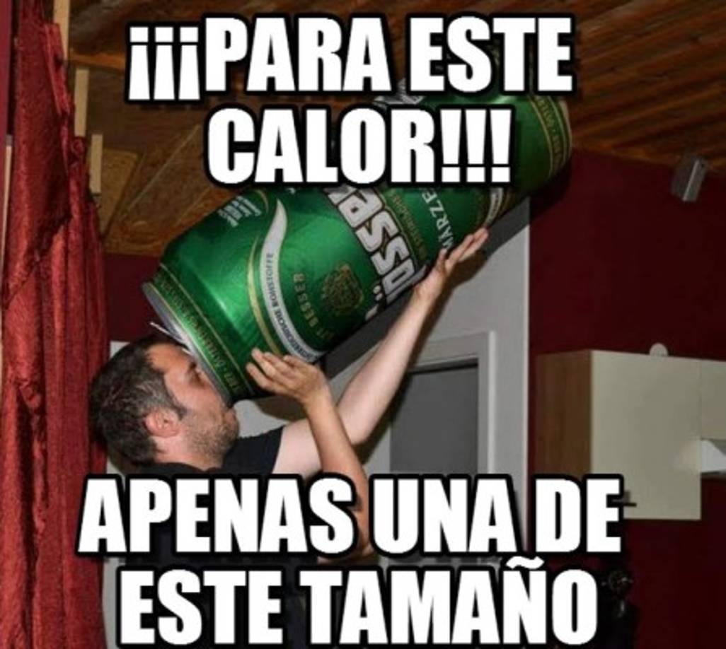 Se recomienda tomar mucha AGUA para evitar deshidratarse.