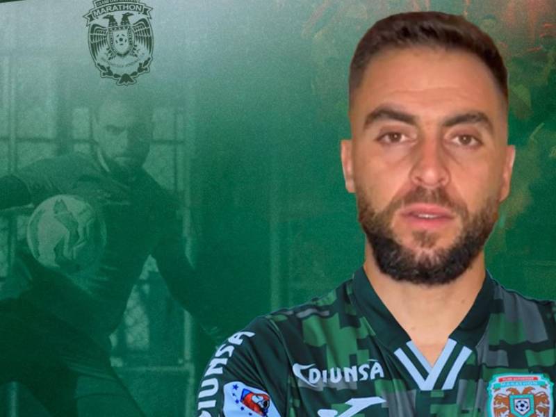 Rafael García cuenta con 32 años de edad y fue anunciado como fichaje del Marathón.