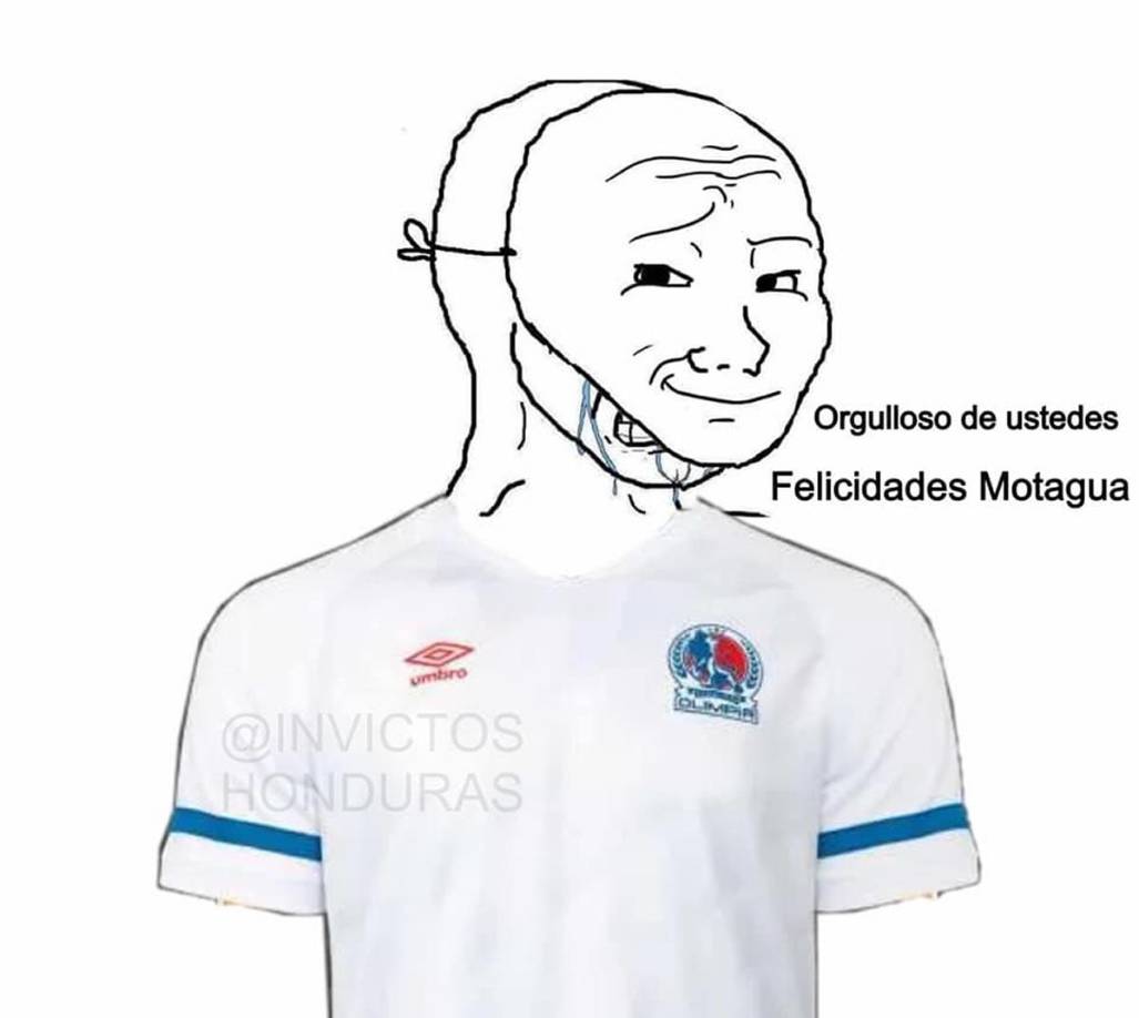 Los memes se burlan de Olimpia y Real España tras hazaña de Motagua