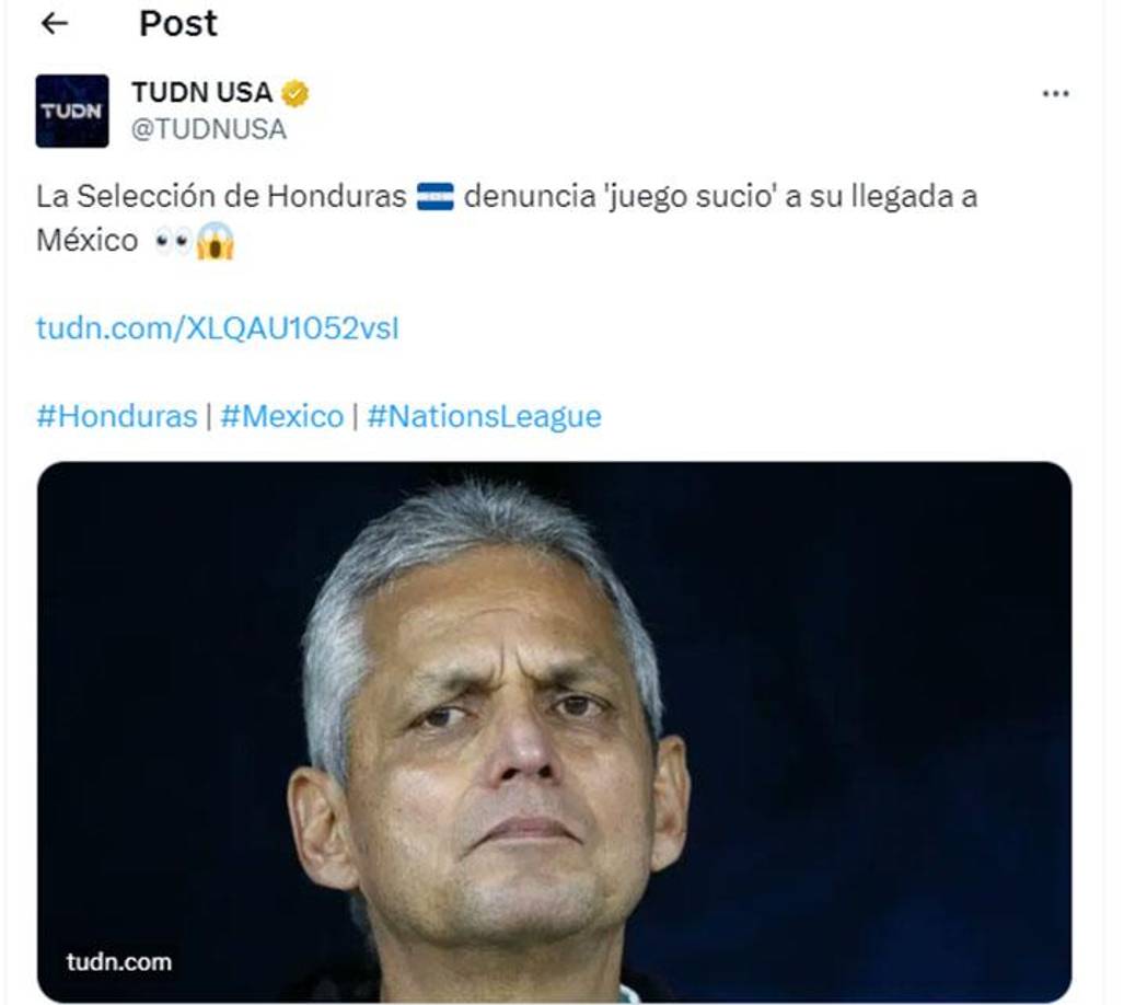 Las palabras de Reinaldo Rueda no pasaron desapercibidas en los medios mexicanos. 