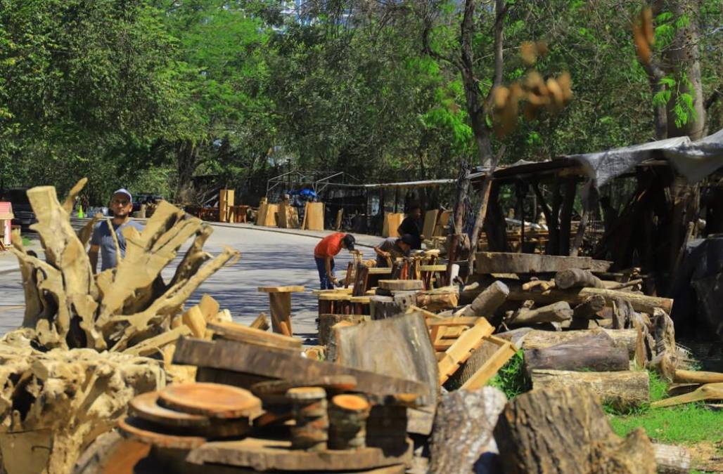 Decomisan madera de color en San Pedro Sula (Fotos)
