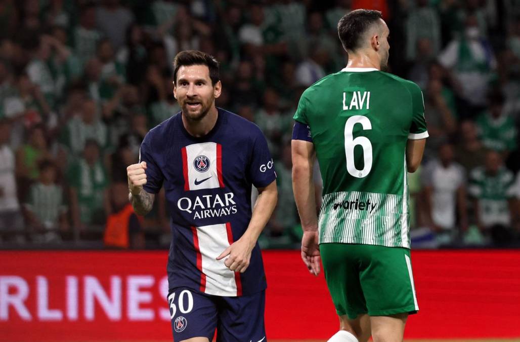 Lionel Messi se estrenó en esta Champions League y convirtió al Maccabi Haifa en el equipo 39 que le marca en el torneo continental, dejando atrás a Cristiano Ronaldo (38).