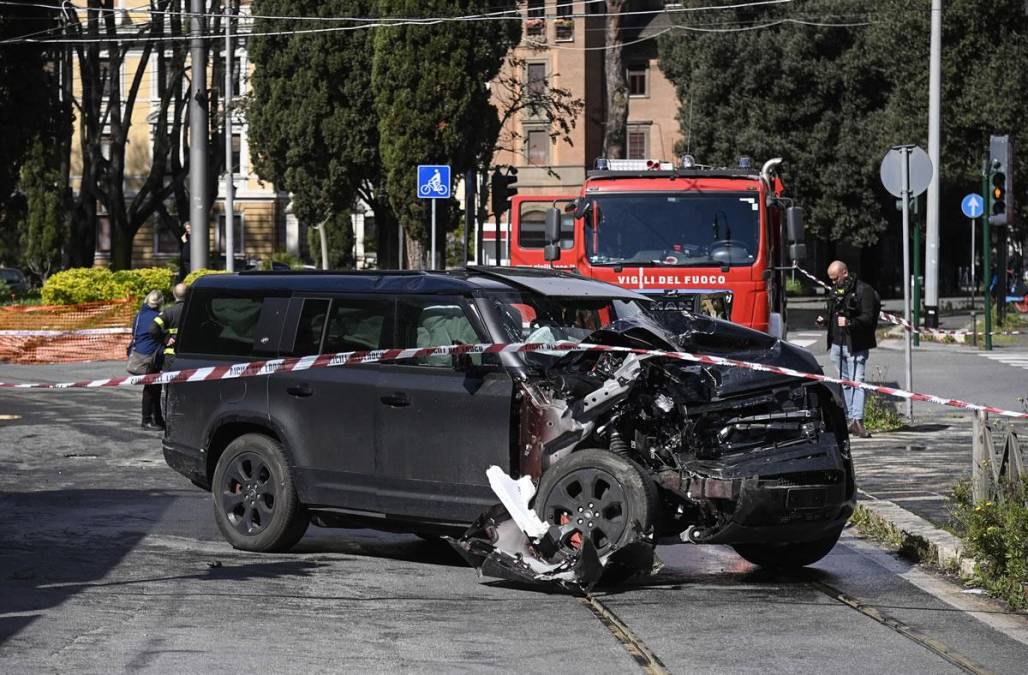 Según los medios, Immobile estaba en su vehículo con sus dos hijas cuando chocó con un tranvía.