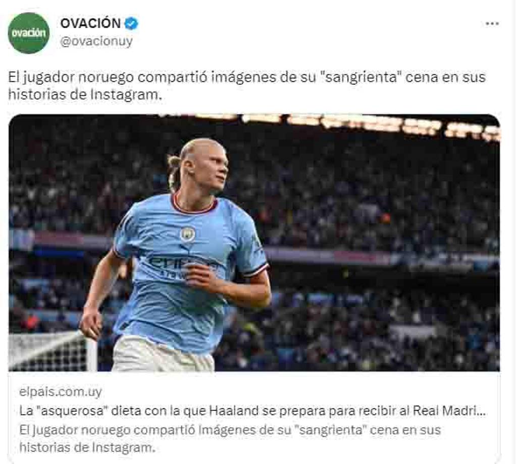 Ovación de Uruguay.