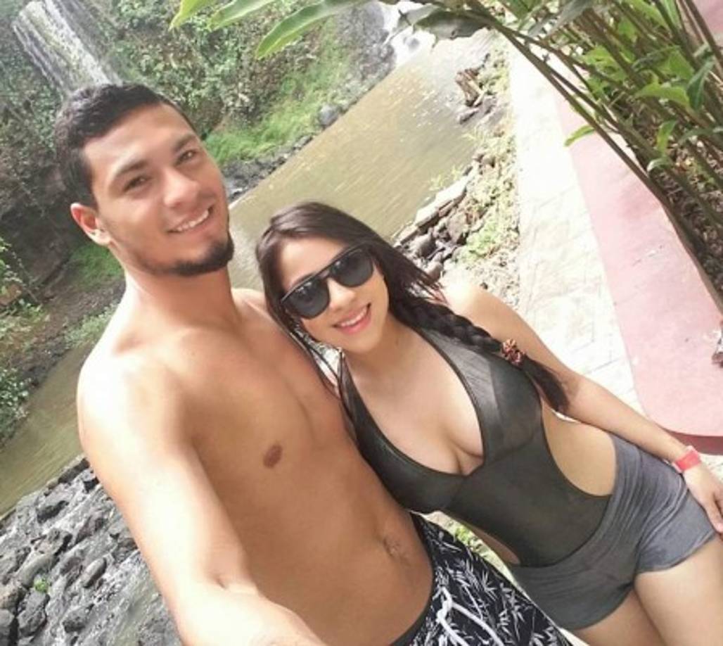 La bella joven Maybey Ramírez es la esposa del guardameta hondureño Marlon Licona, del Motagua.