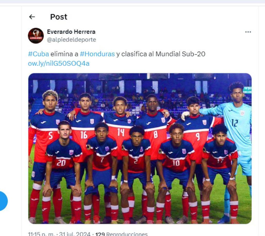 Everaldo Herrera de Costa Rica.