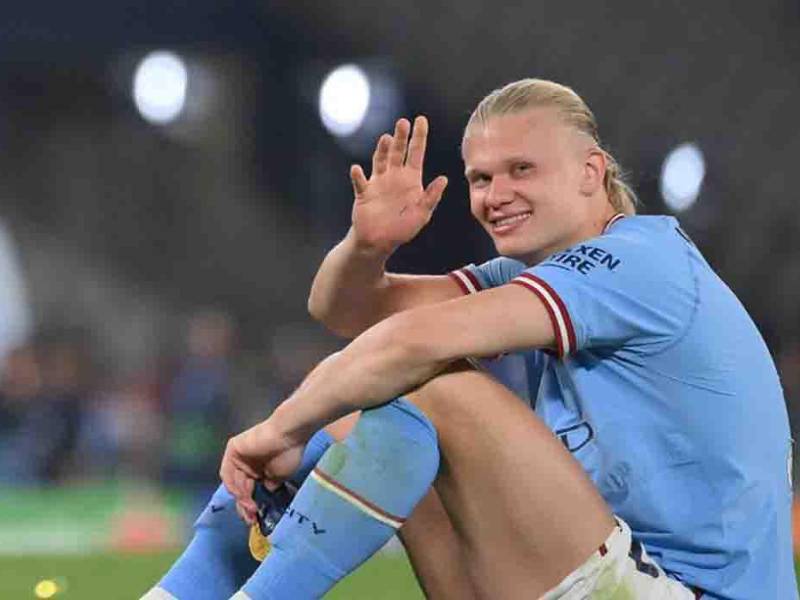 Haaland es el goleador del Manchester City.