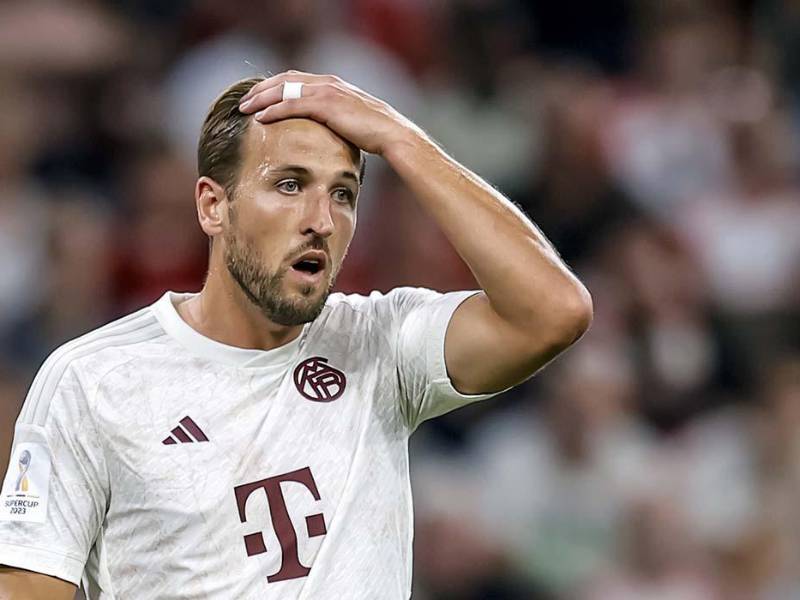 Harry Kane tuvo un debut para el olvido con el Bayern Múnich.