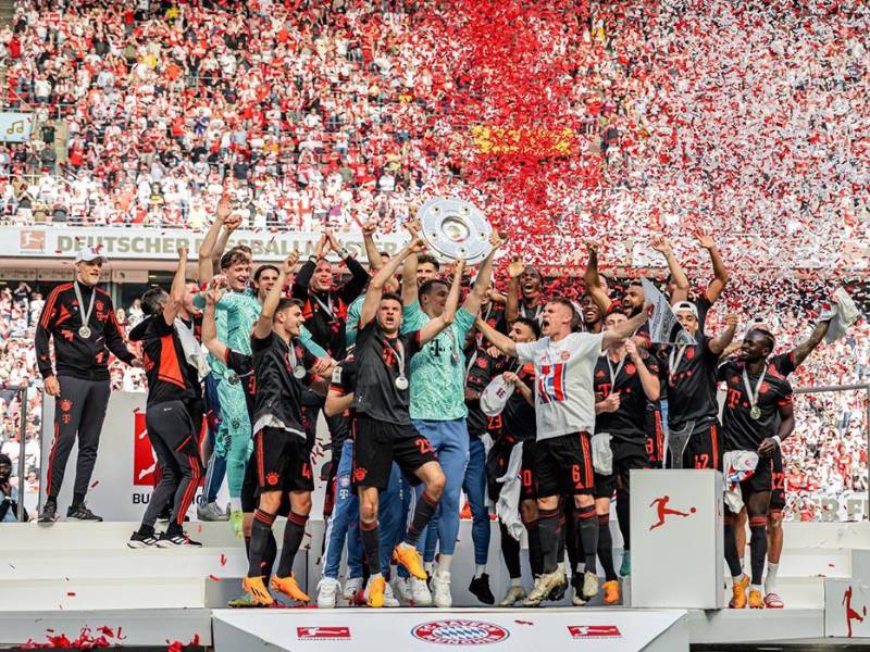 El Bayern Múnich es el vigente campeón de Alemania.