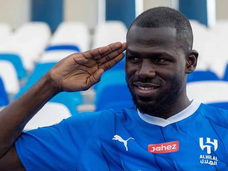 Kalidou <b>Koulibaly jugará en el fútbol saudí.</b>