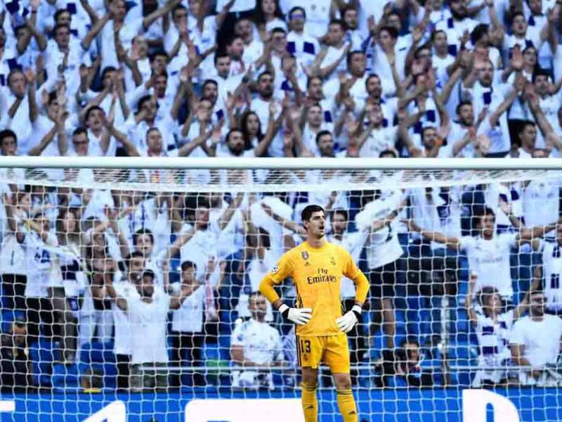 Thibaut Courtois es el portero titular del Real Madrid.