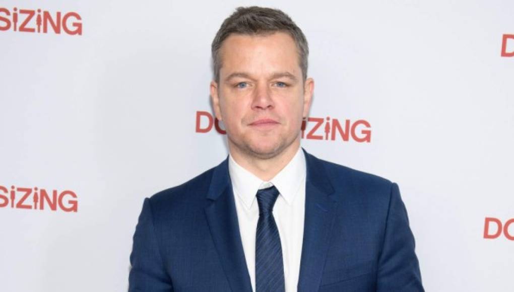 Matt Damon critica campaña contra el acoso y la violación sexual