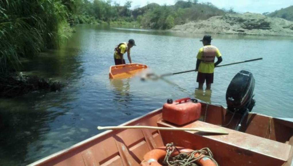 Encuentran un muerto en el río Ulúa a la altura de Pimienta