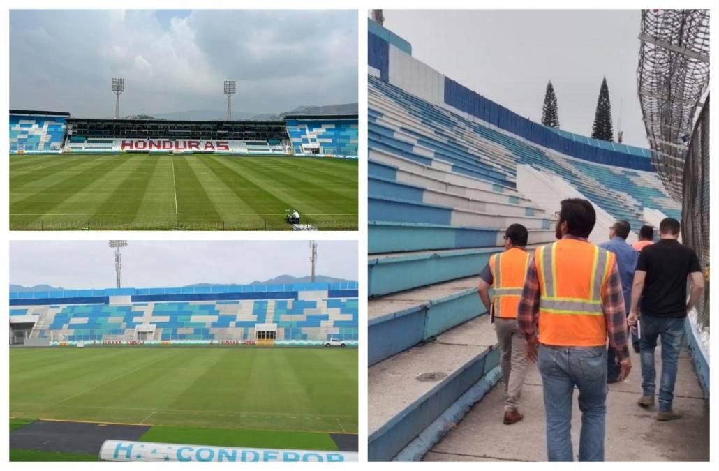 El Estadio Nacional Chelato Uclés tendrá más arreglos, así lo confirmó Mario Moncada y Condepor.