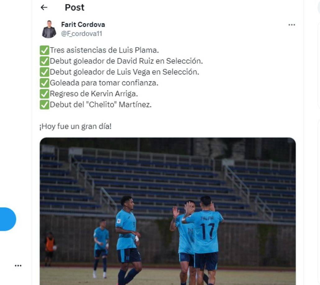 Farit Córdova destacó varios aspectos en la goleada de la H.