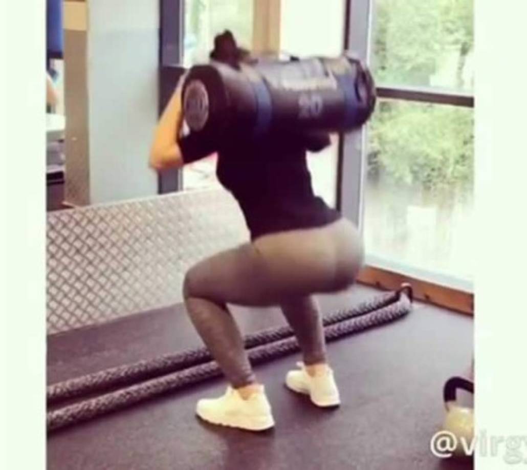 Virginia posee un cuerpazo, pero para lograrlo dedica horas en el gimnasio.