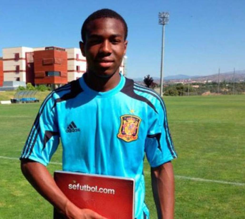 Adama Traoré en su momento tuvo la oportunidad en las selecciones menores de España.