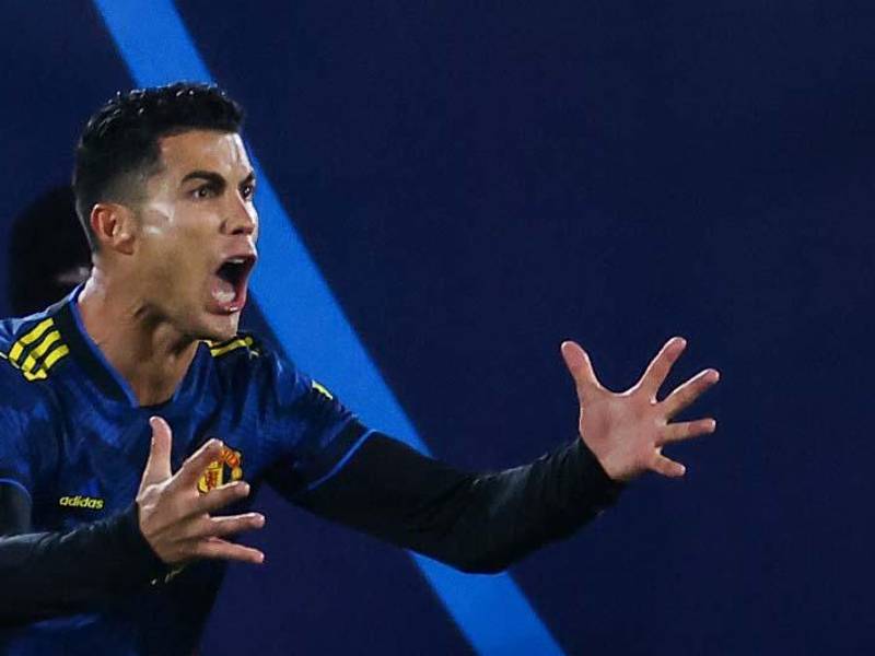 Cristiano Ronaldo es la figura en el ataque del Manchester United.