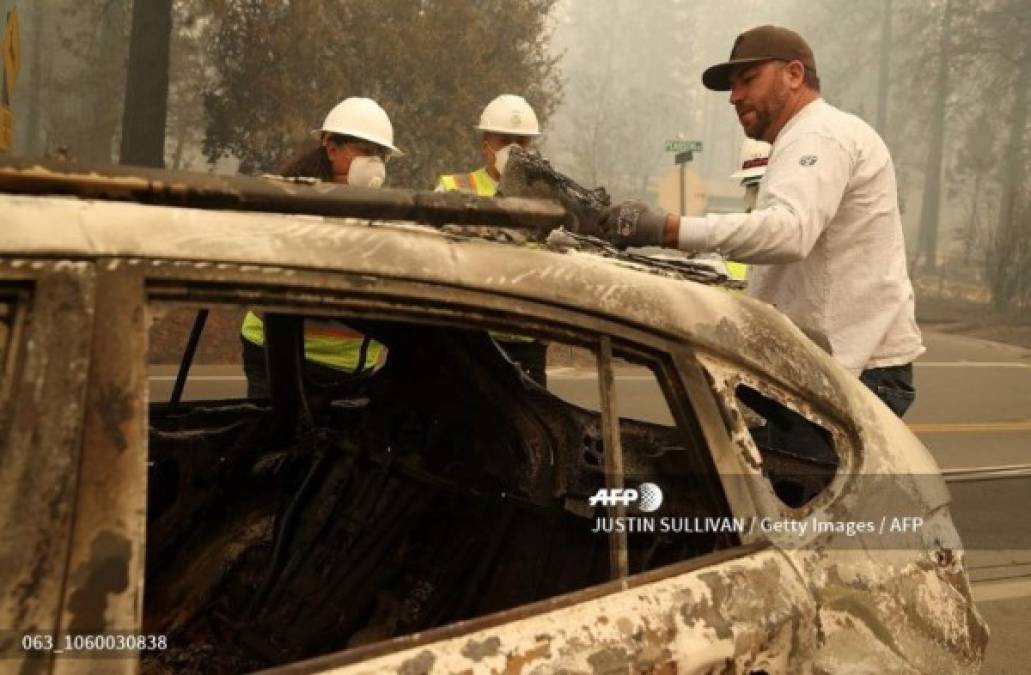 El fuego se ha propagado con extrema celeridad a causa de la poca humedad del terreno y de los fuertes vientos, que en el caso del sur del estado son conocidos como vientos de Santa Ana, muy secos y que soplan con fuerza cada otoño provenientes del área desértica del interior de California.