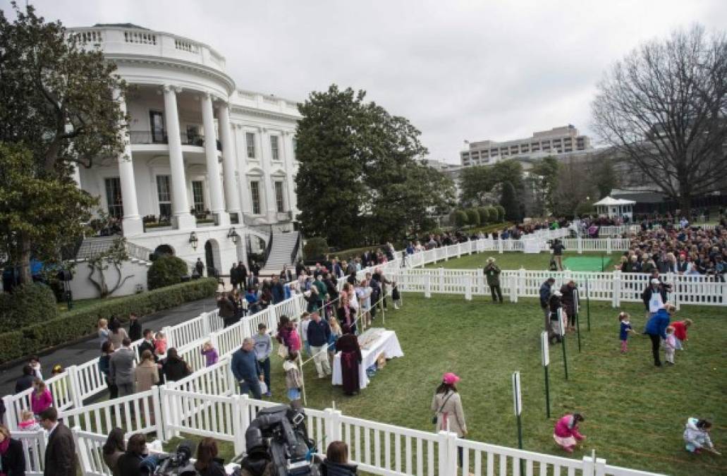 Los hijos de militares estadounidenses son los tradicionalmente invitados a la fiesta de Pascua de la Casa Blanca.