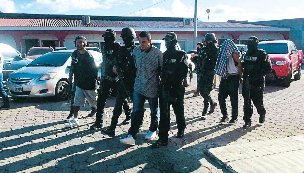 Por extorsión caen tres pandilleros en Tegucigalpa