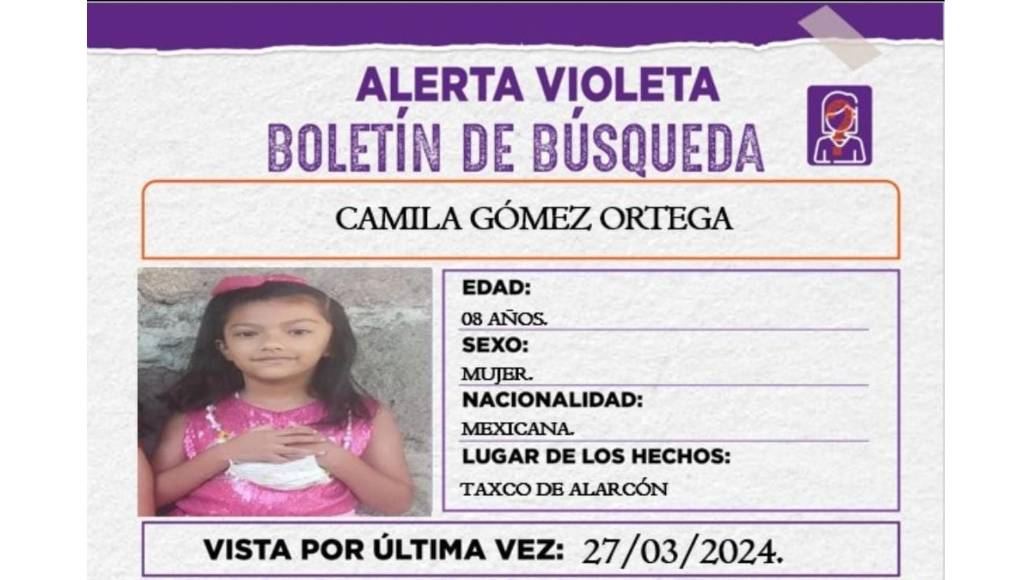 Camila Gómez salió de su casa el miércoles para visitar a una amiga, nunca llegó a su destino, alertando a vecinos y familiares sobre su desaparición.