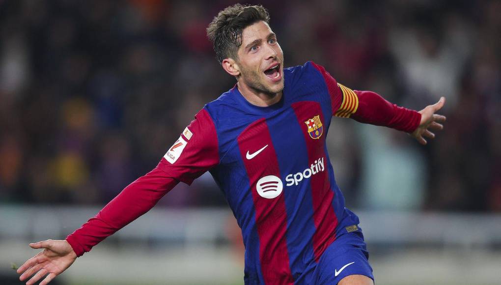 Sergi Roberto, que pasa por un buen momento de juego, pero en el clásico se perfila como suplente.