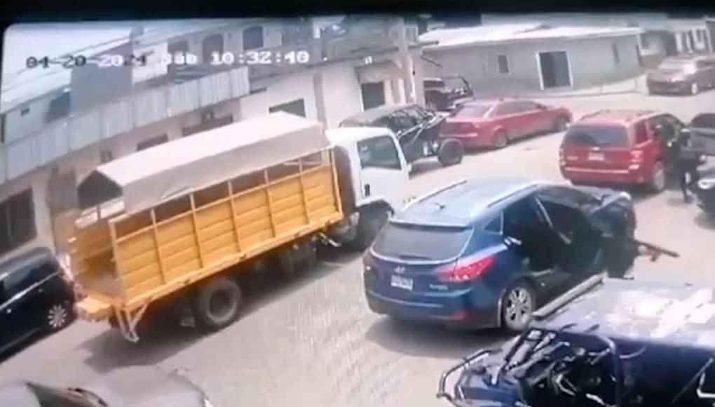 ¿Cuánto dinero se llevaron en asalto a autolote de San Pedro Sula?