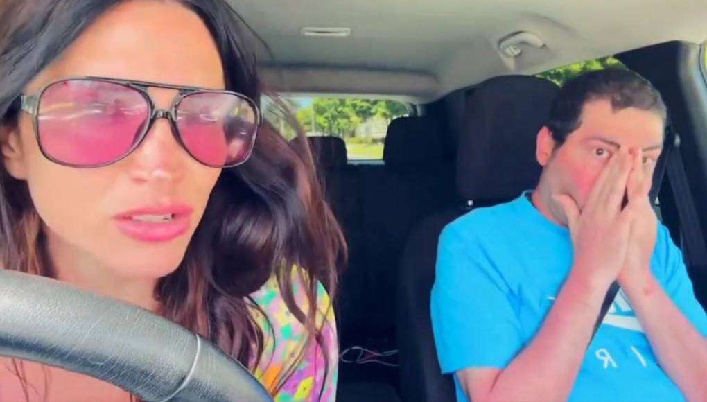 Jordana realizaba una transmisión en vivo por su canal de YouTube mientras conducía por Palm Beach junto a su pareja cuando ambos comenzaron a discutir por una supuesta infidelidad.