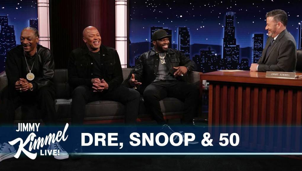 “Eminem está trabajando en su propio álbum, que saldrá este año. Dijo que estaba bien que yo hiciera un anuncio aquí mismo en el programa”, dijo Dre, quien tiene créditos de producción en algunas de las pistas del álbum. “De hecho, mañana recibiré el álbum completo por primera vez... Ni siquiera he escuchado nada completo de lo que he hecho, pero lo voy a escuchar y él lanzará un álbum en 2024”. 