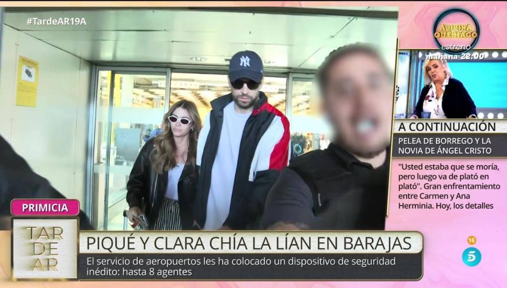 La prensa rosa criticó fuertemente la actitud de los vigilantes del aeropuerto de Madrid, quienes tienen que velar por la seguridad de todos los usuarios de la terminal aérea, no solo de Gerard Piqué y Clara Chía.