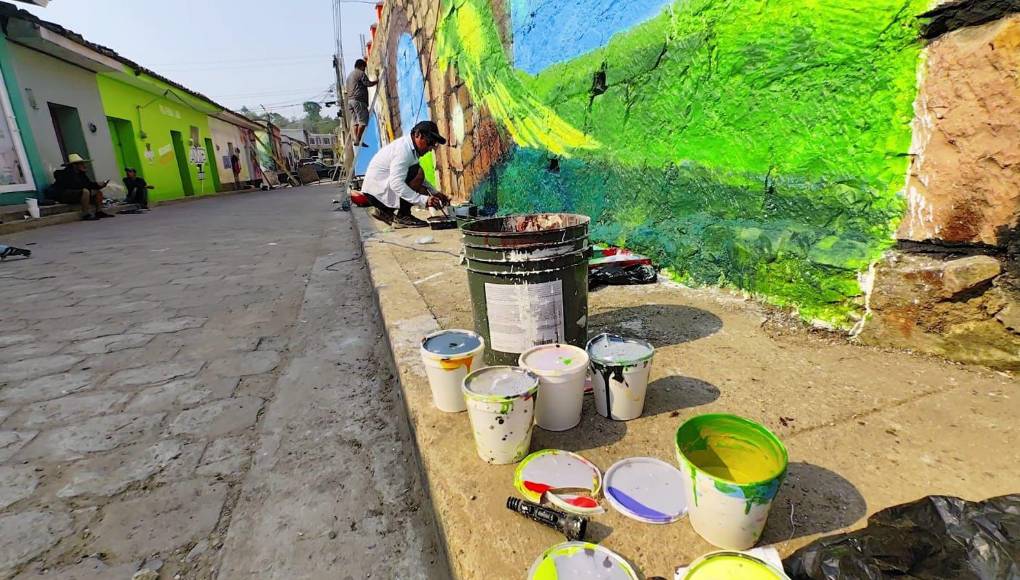 Muralismo en 3D: el festival en Copán que promete espectáculo