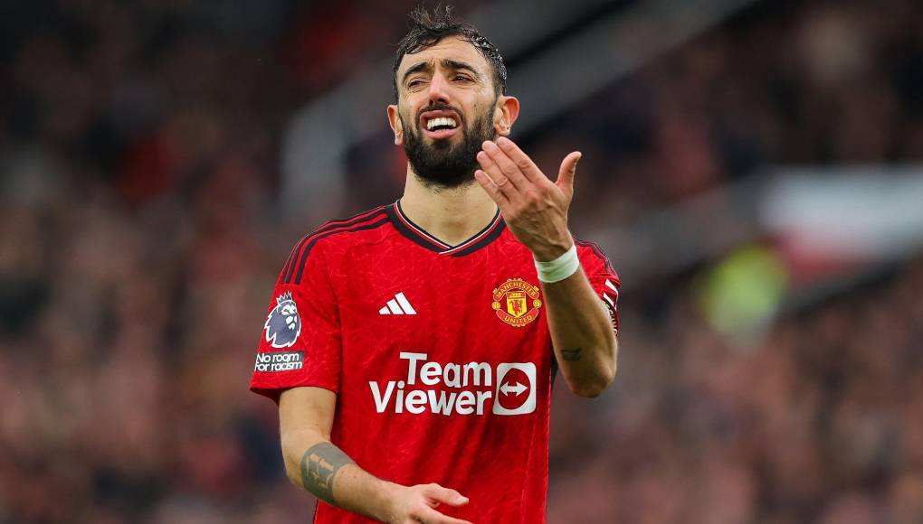 El portugués Bruno Fernandes aún no ha renovado con el Manchester United.
