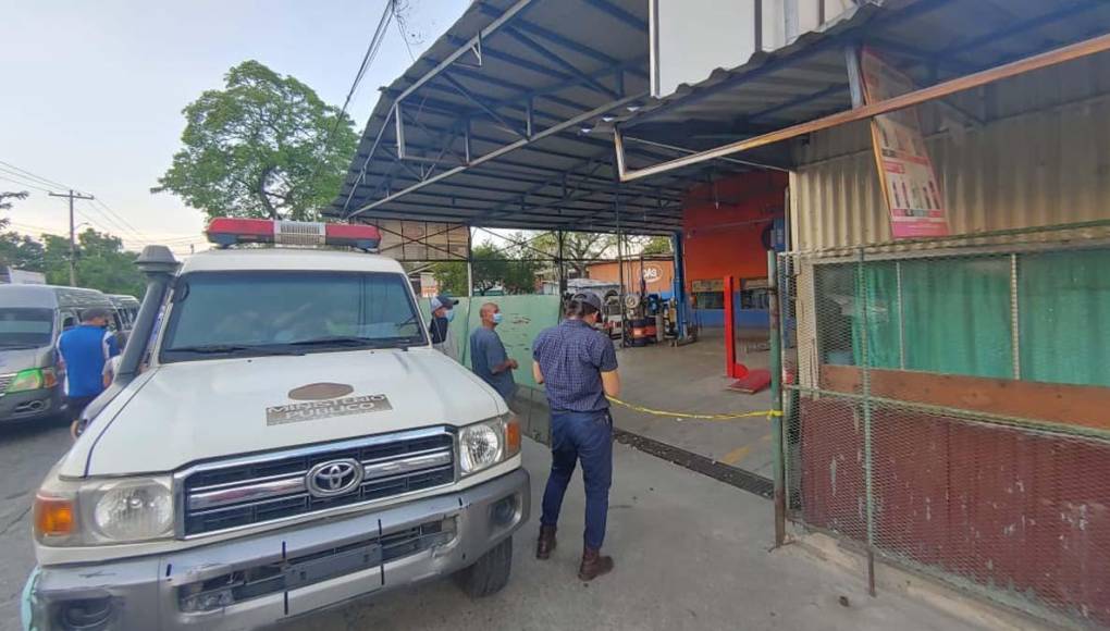 Matan a un guardia en asalto a negocio de lubricantes en San Pedro Sula