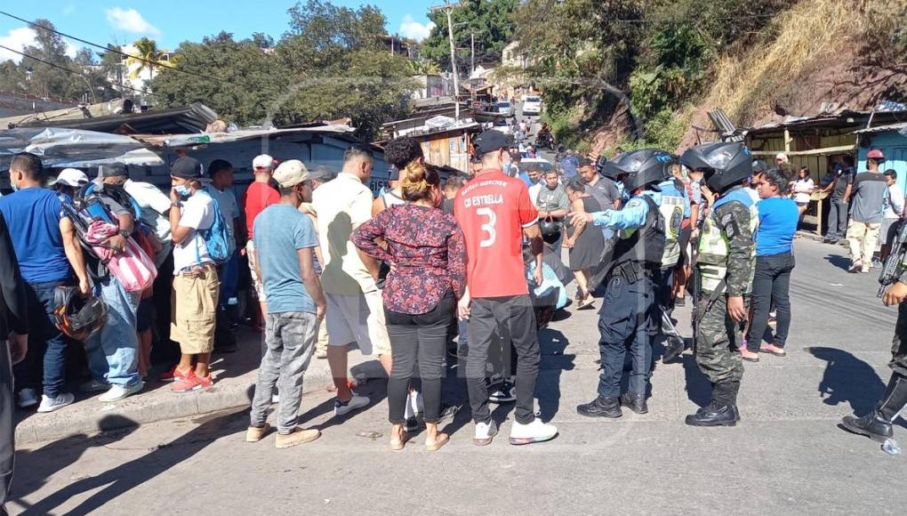 Acribillan a tres personas en colonia Villa Nueva de Tegucigalpa
