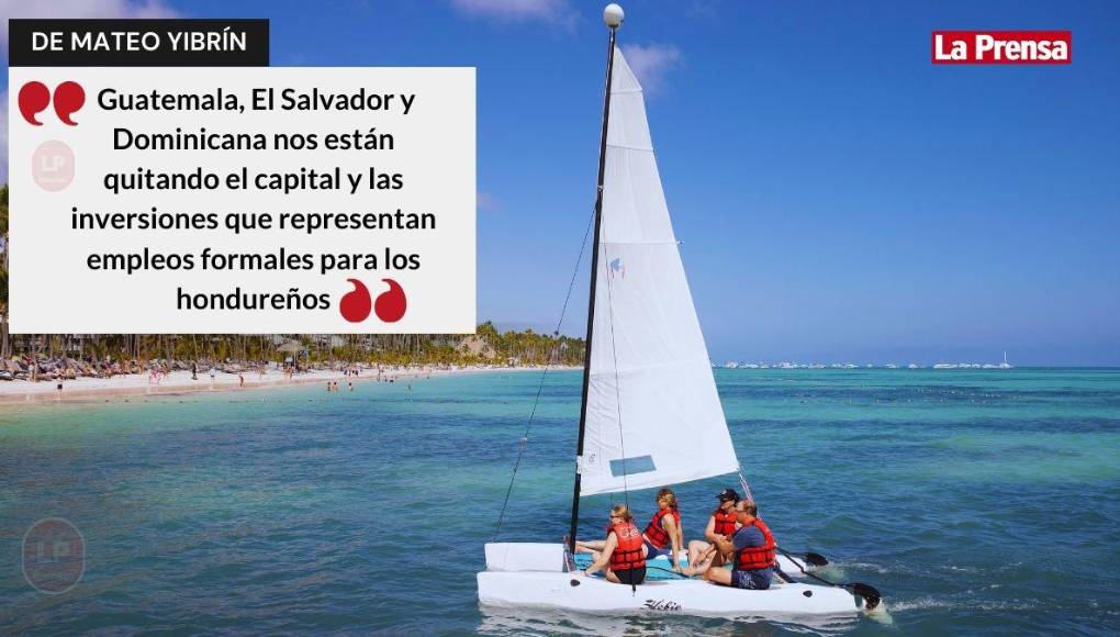 Yibrín mencionó que países como los vecinos Guatemala y El Salvador y el caribeño República Dominicana estén punteando en nuevas inversiones que eran para Honduras.