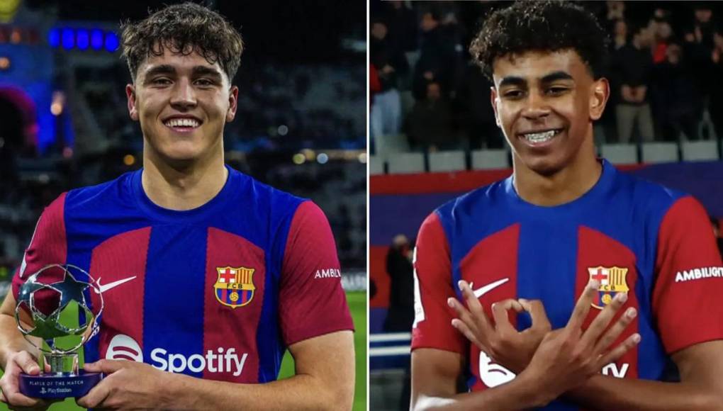 En la actualidad dentro del primer equipo del Barcelona se encuentran futbolistas formados en La Masía como Cubarsí y Lamine Yamal entre otros.