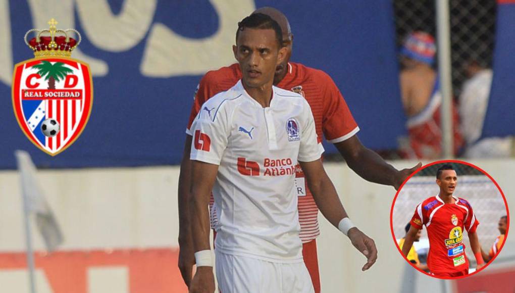 Diego Reyes - El delantero que estaba a préstamo en la Real Sociedad de Tocoa, Colón, se le terminó su contrato con el Olimpia y no seguirá con los ‘melenudos’.